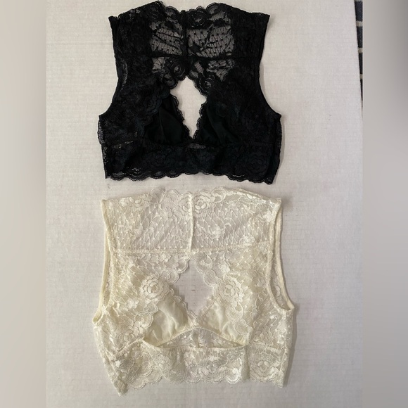 Free People Intimately 2 Lace Bralette’s Size S - Picture 14 of 16
